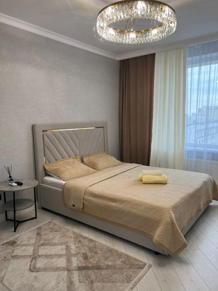 Аренда посуточно квартиру в районе (ул. Енбекшилер): 1 комнатная квартира посуточно на Кабанбай батыра 38/2 - снять квартиру на Nedvizhimostpro.kz