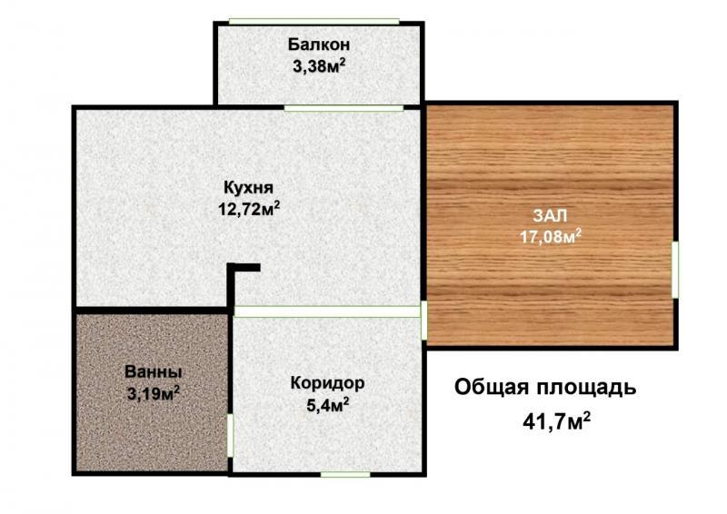 : 1 комнатная квартира на Болекпаева 22 на Nedvizhimostpro.kz